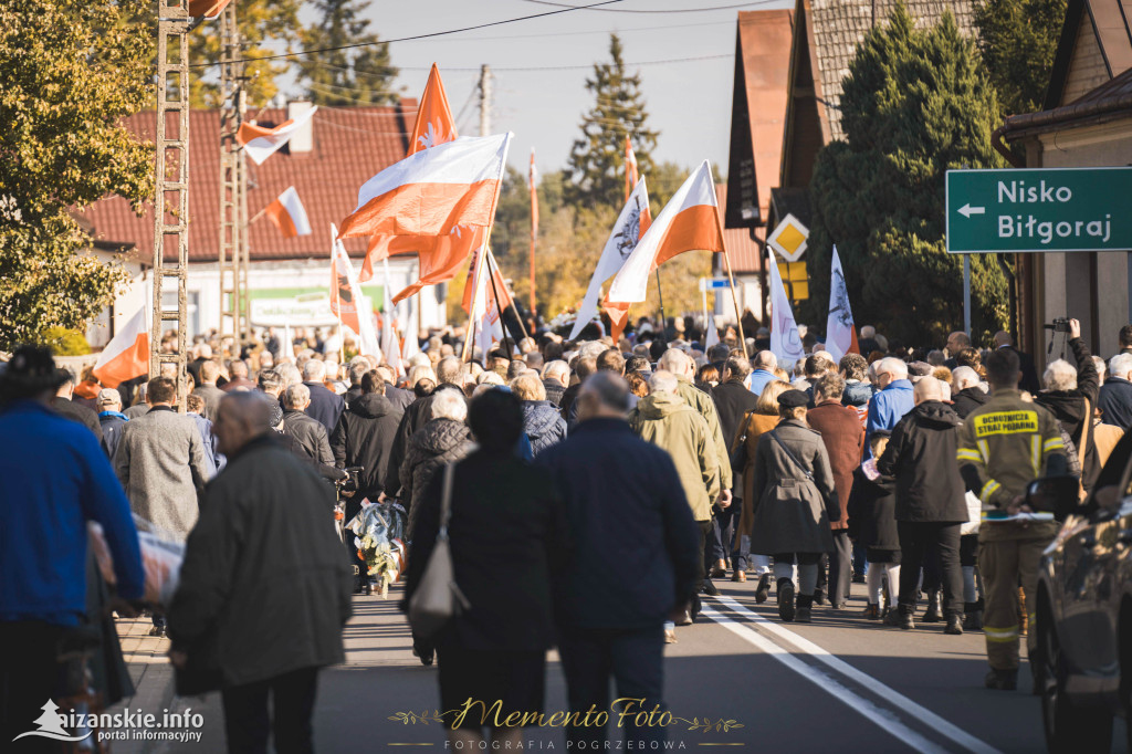 Pogrzeb Andrzeja Pityńskiego w Ulanowie