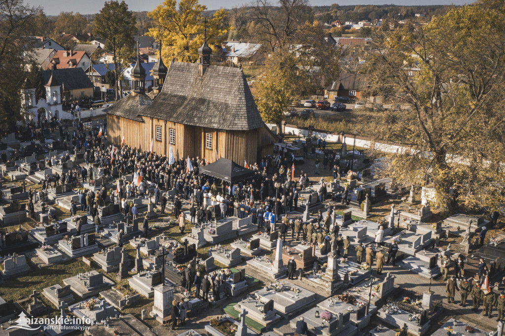 Pogrzeb Andrzeja Pityńskiego w Ulanowie