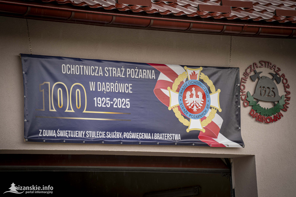 OSP Dąbrówka pomaga od 100 lat