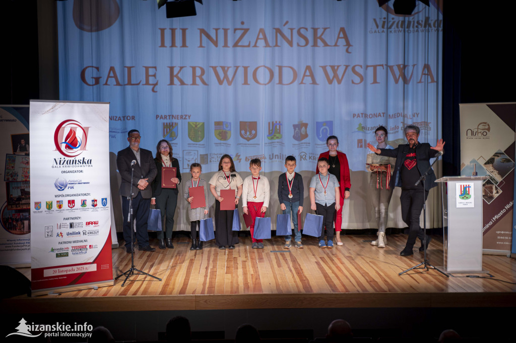 III Niżańska Gala Krwiodawstwa.