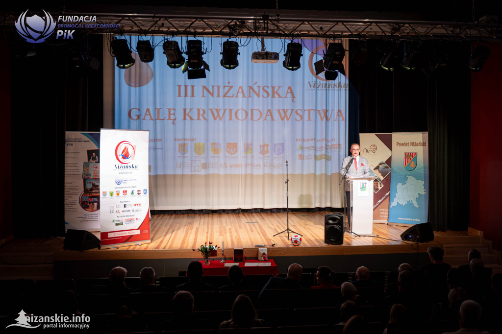 III Niżańska Gala Krwiodawstwa.