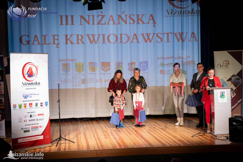 III Niżańska Gala Krwiodawstwa.