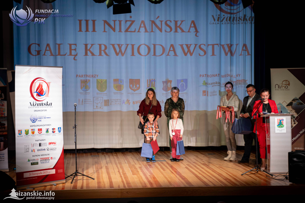 III Niżańska Gala Krwiodawstwa.