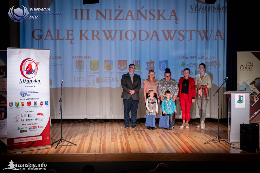 III Niżańska Gala Krwiodawstwa.