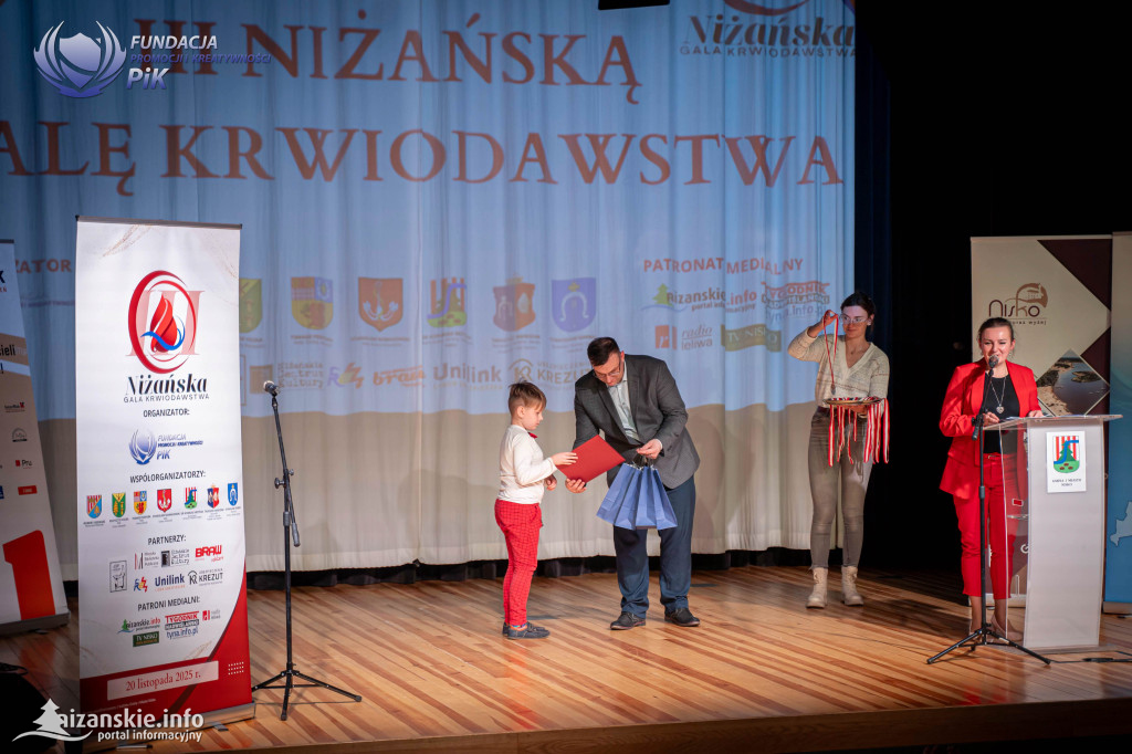 III Niżańska Gala Krwiodawstwa.