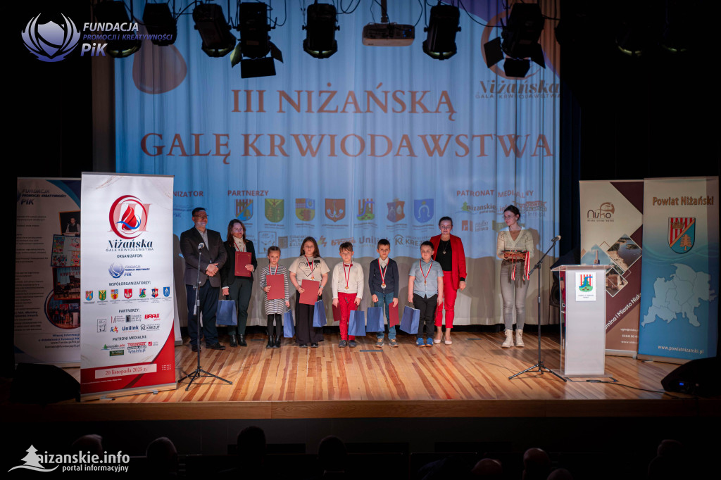 III Niżańska Gala Krwiodawstwa.