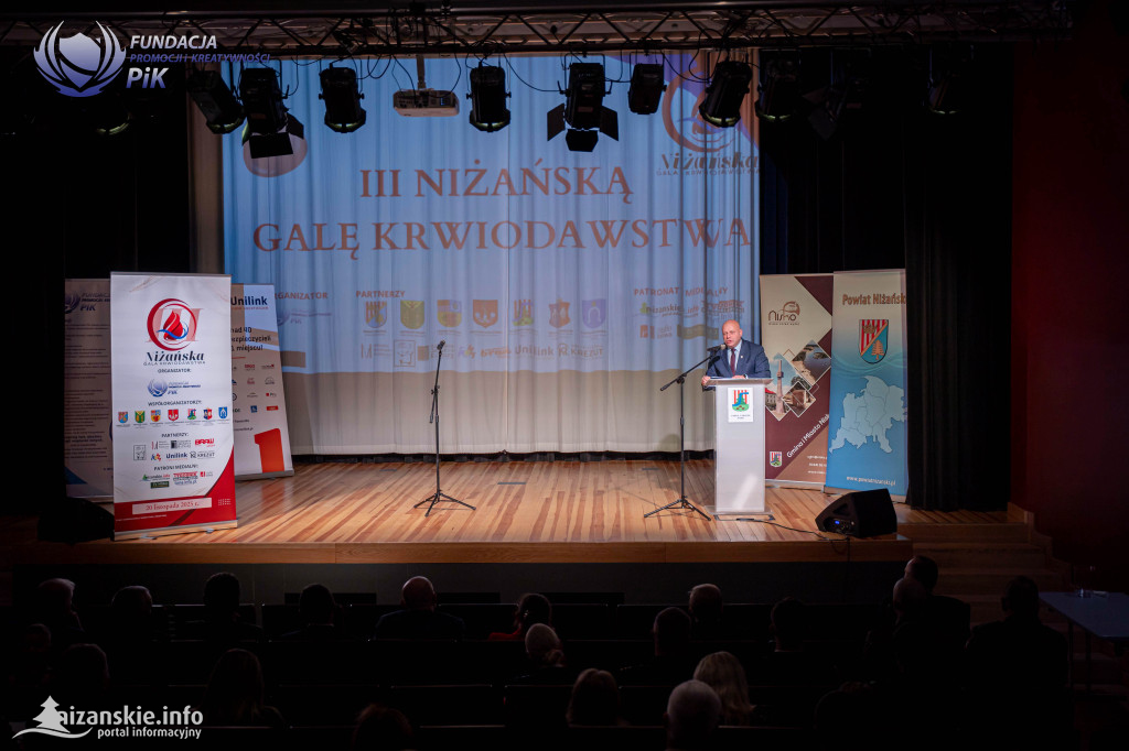III Niżańska Gala Krwiodawstwa.
