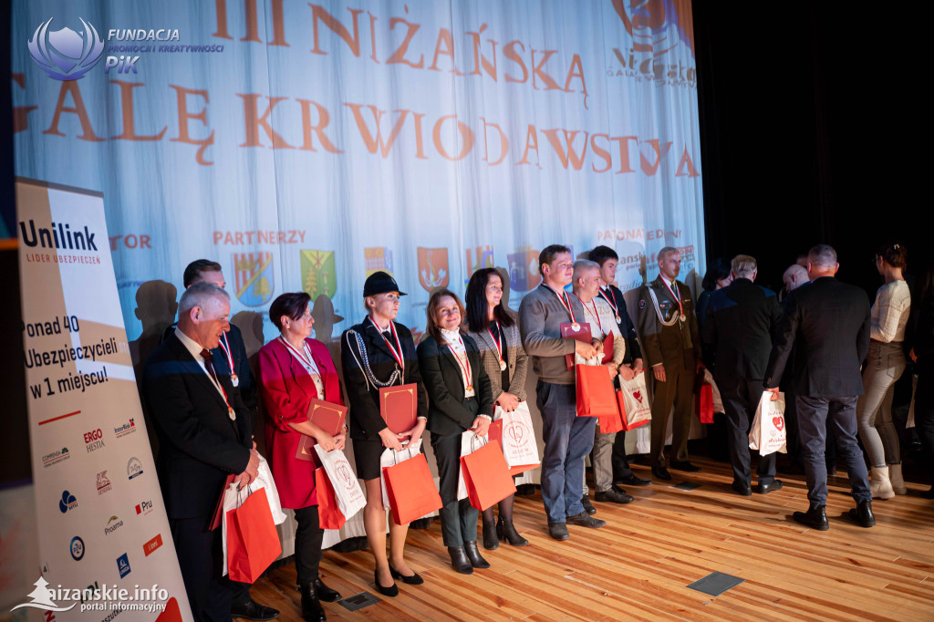 III Niżańska Gala Krwiodawstwa.