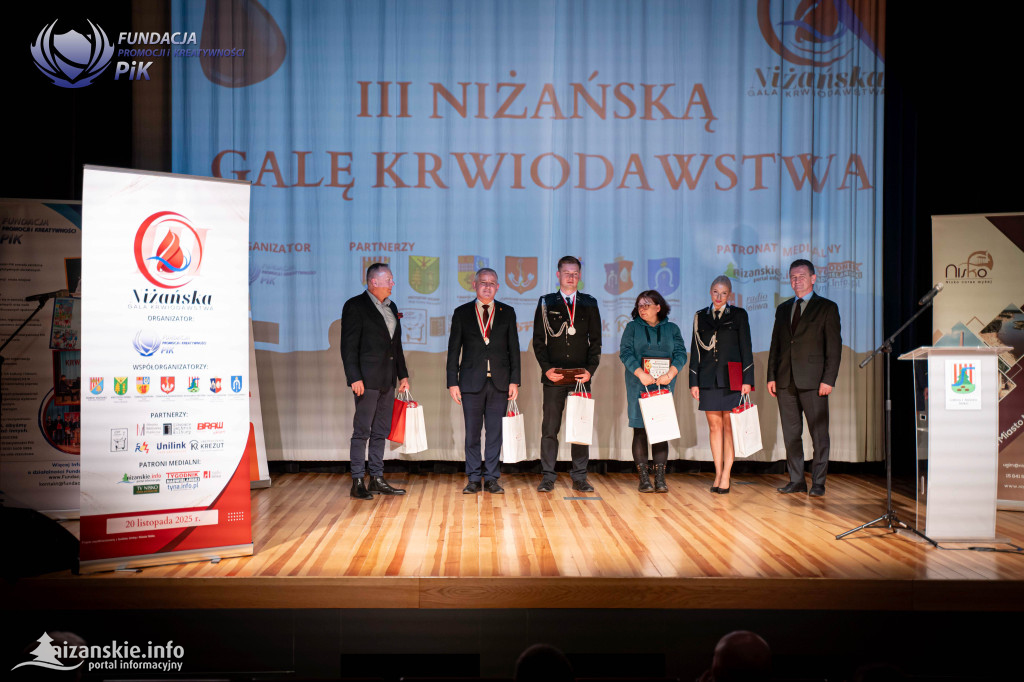 III Niżańska Gala Krwiodawstwa.