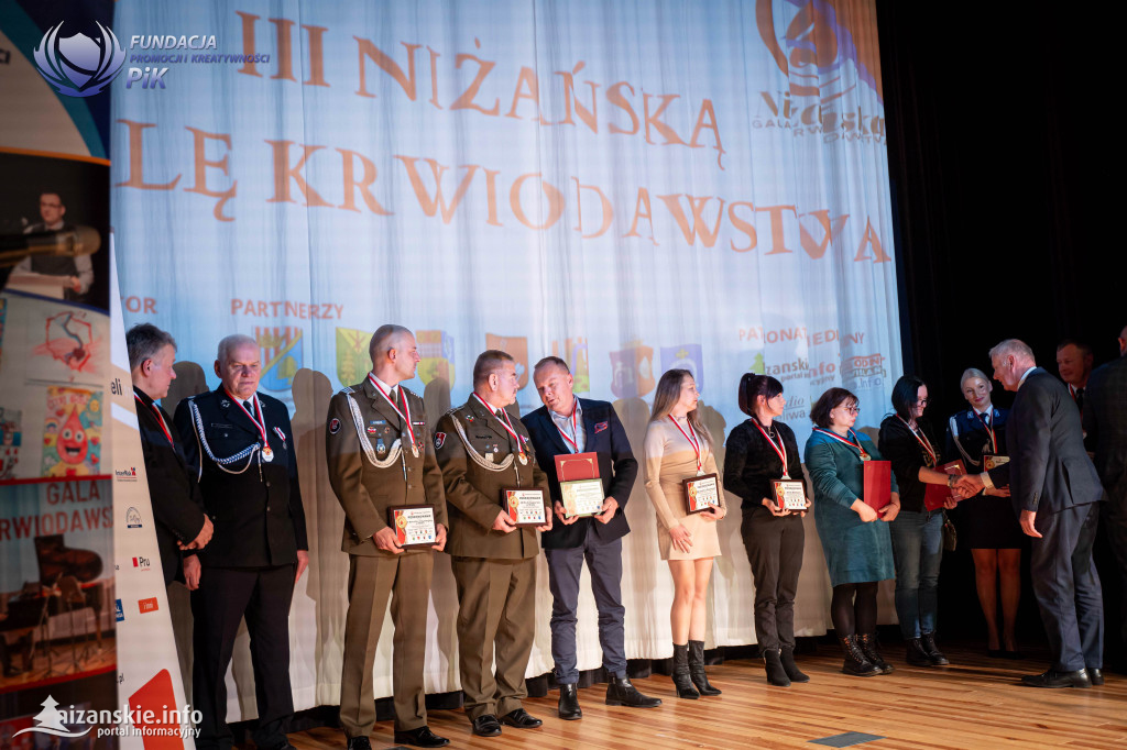 III Niżańska Gala Krwiodawstwa.