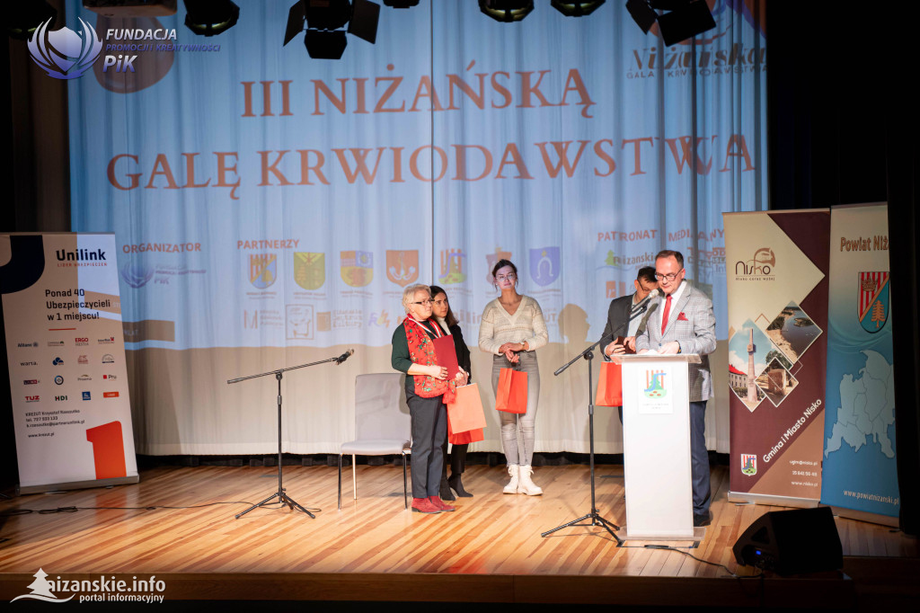 III Niżańska Gala Krwiodawstwa.