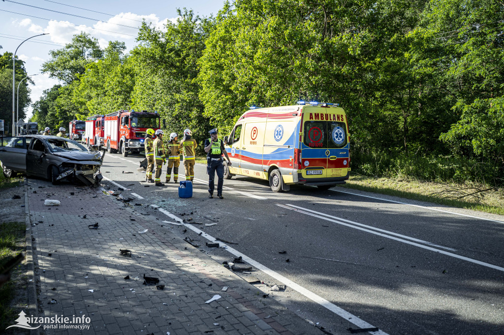 Wypadek w Chałupkach