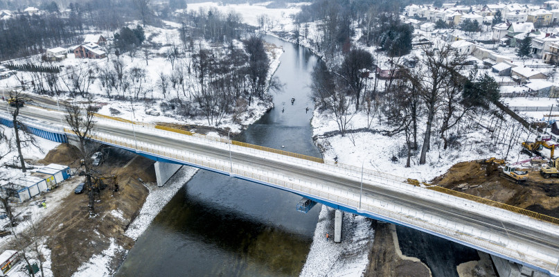 zdjęcie nowego mostu, fot. nizanskie.info