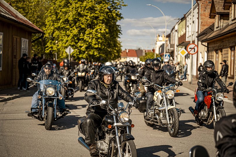 Rozpoczęcie sezonu motocyklowego w Rudniku nad Sanem