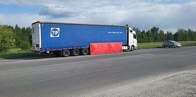 Kierowca zginął pod naczepą własnej ciężarówki-10445