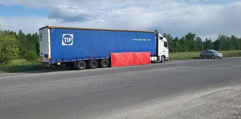 Kierowca zginął pod naczepą własnej ciężarówki - 10445