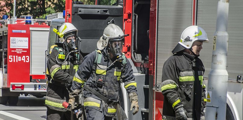 81-latek cudem uratowany z pożaru - 10962