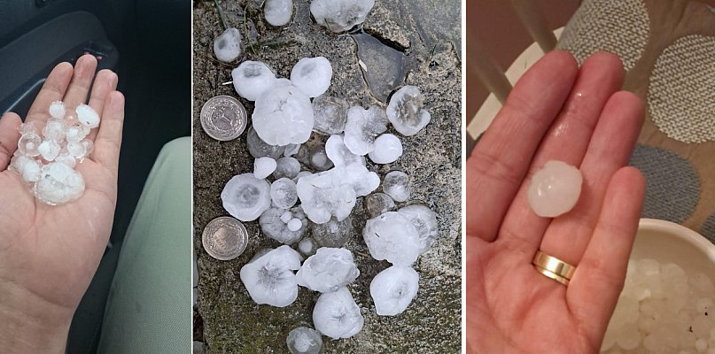 Takiego gradu nikt się w Nisku nie spodziewał! - 10993