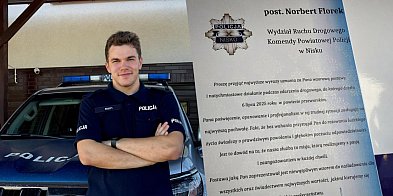 Policjant w drodze do pracy udzielił pomocy poszkodowan-11042