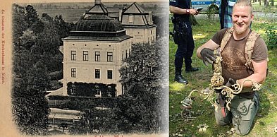 Pałacowe tajemnice spod ziemi. Niezwykłe odkrycie w parku miejskim w Nisku