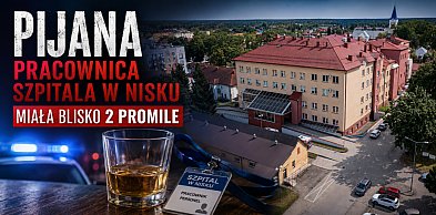 Blisko 2 promile u pracownicy szpitala w Nisku.