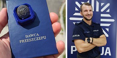 Niżański policjant znalazł „genetycznego bliźniaka” i oddał szpik!-11195