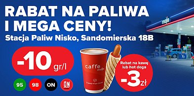 Nisko tankuje taniej. Promocja na stacji MOYA przy ul. Sandomierskiej-11525