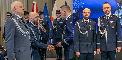 Policjanci z Rudnika odznaczeni medalem za odwagę