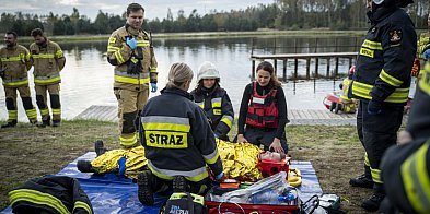 Ćwiczenia strażaków PSP i OSP w Jarocinie-11487