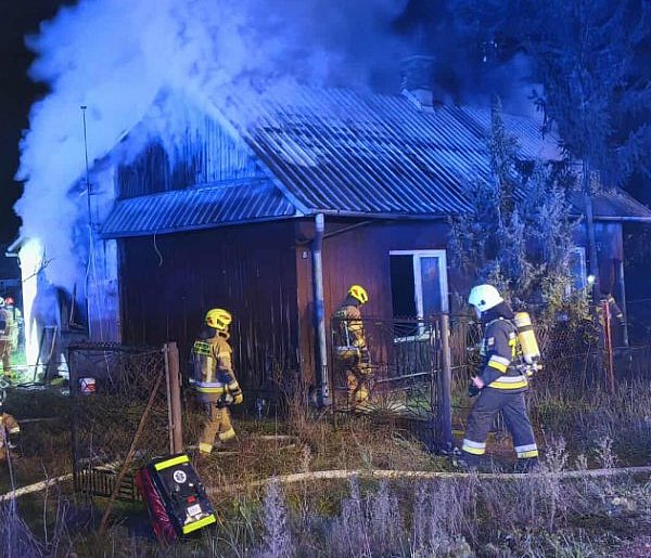 Tragiczny pożar w Rudniku nad Sanem-11484