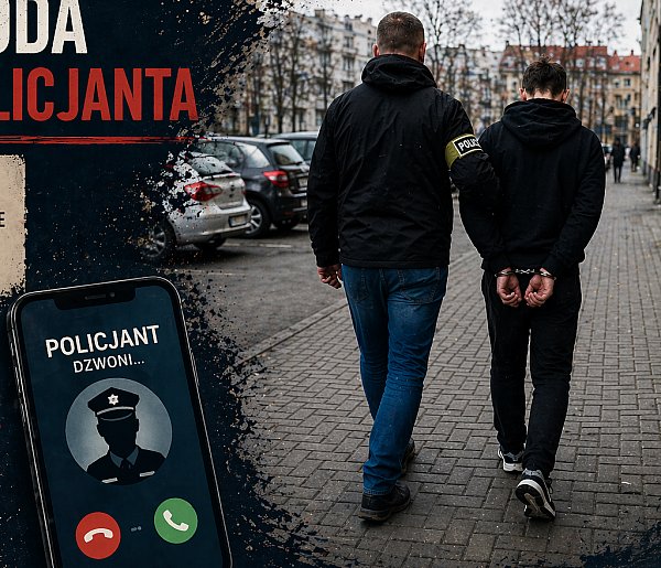 15-latek zatrzymany z udział w "metodzie na policjanta" w Jarocinie