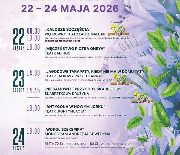 Przed nami „Majówka Teatralna 2026”