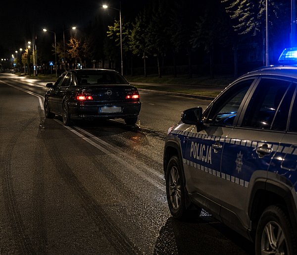 Drift zakończony zatrzymaniem prawa jazdy
