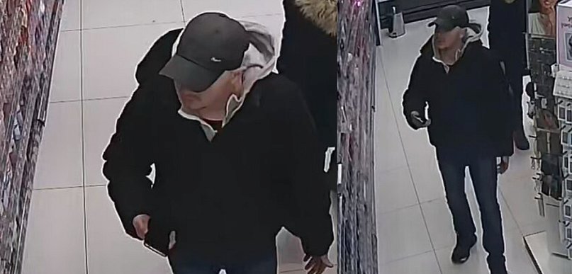 Policja szuka tego mężczyzny. Jakość obrazu powala!