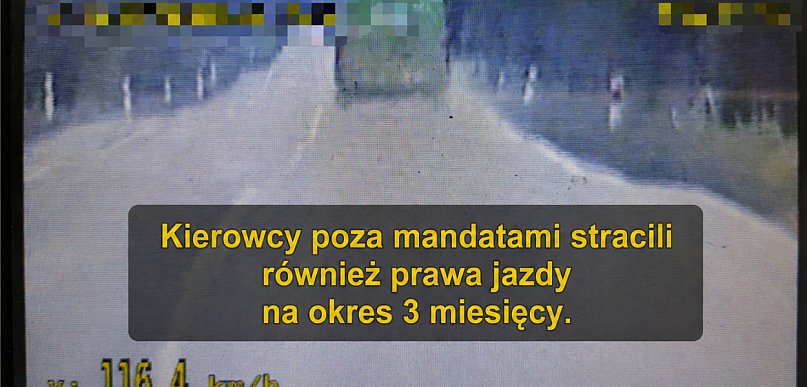 Czterech kierowców straciło prawa jazdy w 2h