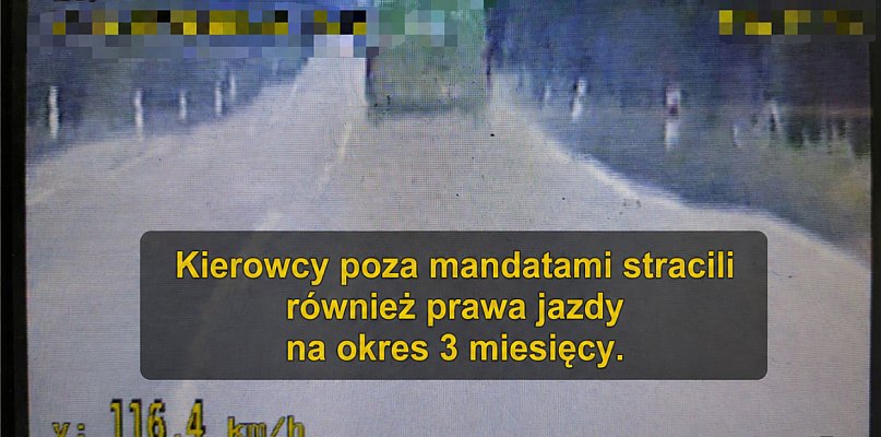 Czterech kierowców straciło prawa jazdy w 2h